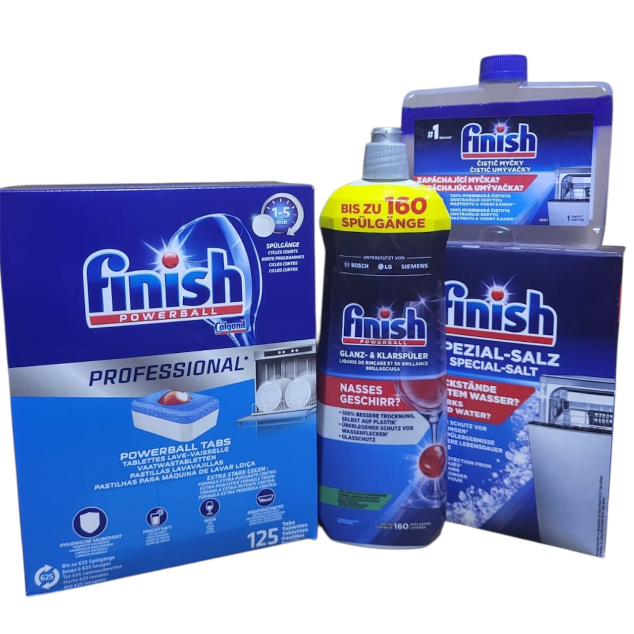 Засіб Finish 3в1 250мл Topperr 15шт